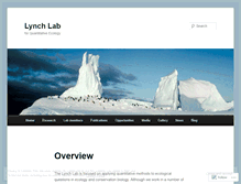 Tablet Screenshot of lynchlab.com